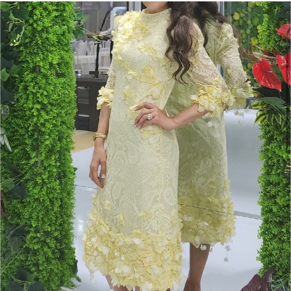 Zimmermann High Tide appliquéd lace midi dress - Picture 4 of 12